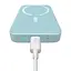 Магнітний портативний павербанк із бездротовою зарядкою Baseus Magnetic 20 W 10000 mAh для iPhone блакитний - мініатюра 5