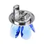 Светильник точечный Brille декоративный HDL-G40 CHR/BLUE 162224 - миниатюра 2