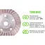 Диск алмазний Alloid Building Tools Turbo Wave шліфувальний 125 мм (DG-5125T) - мініатюра 11