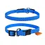 Ошейник "Dog Extreme" из нейлона регулируемый (ширина 10мм длина 20-30см) голубой - миниатюра 1