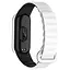 Ремешок Dual-color Magnetic для Xiaomi Mi Band 9/8/10 White/Black - миниатюра 2