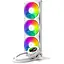 Система водяного охлаждения ID-COOLING Space LCD SL360 XE White [148461] - миниатюра 2