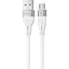 Кабель Proove Soft Silicone USB-A to Micro-USB 2.4A 1m White (CCSO20001302) [130626] - миниатюра 2