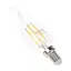 Лампа Brille світлодіодна LED E14 4W 4 pcs WW C35-T COG 220 В - мініатюра 4
