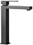 Смеситель для умывальника Rea Fenix black mat черный высокий REA-B7849 Черный матовый - миниатюра 1