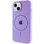 Чохол Epik Silicone Case Full Protective AA with MagSafe для Apple iPhone 15 Plus 6.7 Бузковий/Dasheen - мініатюра 1
