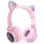 Наушники с ушками Hoco W27 Cheerful Cat Ear беспроводные подсветка 6931474718464 - миниатюра 2