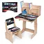 Парта зі стільчиком, BMW, таблиця множення, N2071-7-3 - мініатюра 1