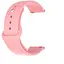 Ремешок силиконовый Boorui для смарт-часов 20 мм Sport design бледно розовый - миниатюра 1