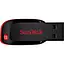 USB флеш накопичувач SanDisk 64GB Cruzer Blade Black/red USB 2.0 SDCZ50-064G-B35 - мініатюра 1
