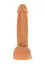 Вібратор Toy Joy Get Real Naked Rotating Beads Vibrating Dildo 8.5 16 см тілесний - мініатюра 2