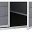 Садовый пластиковый домик Keter Manor 4x3 м серый - миниатюра 6