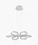 Люстра подвесная светодиодная Sirius LCD3061 WT белая - миниатюра 1