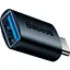Перехідник Baseus Ingenuity Series Mini OTG Adaptor USB-C to USB-A Blue (ZJJQ000003) [78669] - мініатюра 1