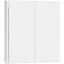 Розумний вимикач Aqara Smart Wall Switch H1 Global EU (без нейтралі, 2 клавіши) (WS-EUK02) [71676] - мініатюра 3