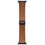 Ремешок Hoco WA34 Basic magnetic buckle silicone leather strap для Apple watch 44/45/46/49mm Brown - миниатюра 1