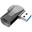 Флеш-накопитель USB Hoco UD5 Wisdom high-speed USB 3.0 32Gb черный - миниатюра 1