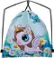 Мешок для сменной обуви для девочки бирюзовый с Единорогом Winner (M-77) - миниатюра 1