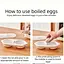 Пашотниця контейнер для яєць форма ємність для варіння яєць пашот у мікрохвильовій печі, Yu Xin 87430 - мініатюра 8