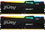 Оперативна пам'ять Kingston Fury 16GB (2x8GB) DDR5 5200MHz Beast RGB Black (KF552C36BBEAK2-16) - мініатюра 1