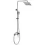 Душева система Mixxus KUB-003-J MI5866, Нержавіюча сталь - мініатюра 1