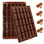 Форма силиконовая на 30 ячеек для батончиков, шоколадных конфет и льда, Kitchen Master Коричневый 87419 - миниатюра 1