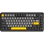 Клавіатура Ajazz AK820 MAX Magnetic Switch Black/Gray/Yellow RGB (AK820MAX-WM-BGY) [142201] - мініатюра 1
