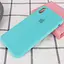 Чохол Epik Silicone Case Full Protective AA для Apple iPhone XS Max 6.5 Бірюзовий/Marine Green - мініатюра 2