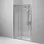 Душевые двери AM.PM Gem 120x195 см стекло прозрачное хром матовый W90UG-120-1P-195MT, прозрачный, хром матовый - миниатюра 6