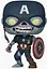 Фігурка Марвел Зомбі Капітан Америка Funko Pop Marvel Zombie Capitan America 10 см M ZCA 941 - мініатюра 2
