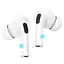 Беспроводные наушники Hoco EW04 TWS Bluetooth 5.0, с микрофоном, вакуумные, белые - миниатюра 2