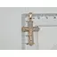 Золотий хрестик Favoritum. Розп'яття Христа. 710021 - мініатюра 4