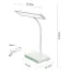 Лампа настільна з акумулятором Weidasi WD-6047 USB LED гнучка ніжка  - мініатюра 2