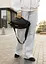Женская сумка через плечо бананка Sambag Flex Pro черная 30×17×15 см (85451065) - миниатюра 9
