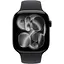 Смарт-годинник Apple Watch Series 11 GPS 42 мм Jet Black Aluminum Case with Black Sport Band S/M MEQT4 (145295) - мініатюра 2