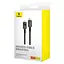 Дата кабель Baseus Unbreakable Series Fast Charging Type-C to Lightning 20W 1m (P10355803111-0) Cluster Black - мініатюра 6