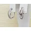 Серебряные серьги Qvaliz с фианитами. 902-01077 - миниатюра 2
