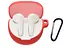 Чохол-накладка DK для Oppo Enco Air 3 Silicone Candy Friendly з карабіном (016054) (red) - мініатюра 3