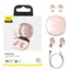 Беспроводные наушники Bluetooth Baseus Encok True Wireless Earphones WM01 Plus, BT5.0, 40mAh, 800mAh, 5h, (NGWM01P-04) pink - миниатюра 6