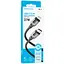 Дата кабель Borofone BX101 Creator 27W Type-C to Lightning (1m) Black - мініатюра 6