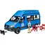 Набор игрушечный Bruder Кемпер MB Sprinter с фигуркой и аксессуарами (2684) - миниатюра 3