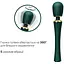 Вибромассажер с насадками Zalo Kyro Wand Turquoise Green - миниатюра 3