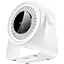 Вентилятор портативний Hoco HX66 desktop circulating fan white - мініатюра 2