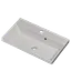 Раковина глянцева врізна Amidicon Rubicon 60 600x350 з литого каменю RUBICON_60_HL, Білий - мініатюра 2