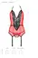 Корсет з пажами для панчох Passion Peonia CORSet L/XL red стрінги - мініатюра 7