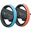 Руль Nintendo Switch 2 Joy-Con 2 Wheel Set of two light blue/light red Global - миниатюра 1