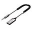 Bluetooth-адаптер Ugreen CM309 Bluetooth Car Receiver Aux with Mic Space Gray (70601) - мініатюра 1