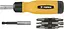 Отвертка 1/4", битодержатель 12 бит, SL, PH, PZ, Torx, сталь CrV набор 14шт Topex hoz0014109 - миниатюра 1