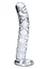 Фалоімітатор скляний Icicles No 60 15 см прозорий - мініатюра 2