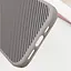 Чехол Epik TPU+PC Carbon with MagSafe для Apple iPhone 16, 6.1 Grey - миниатюра 7